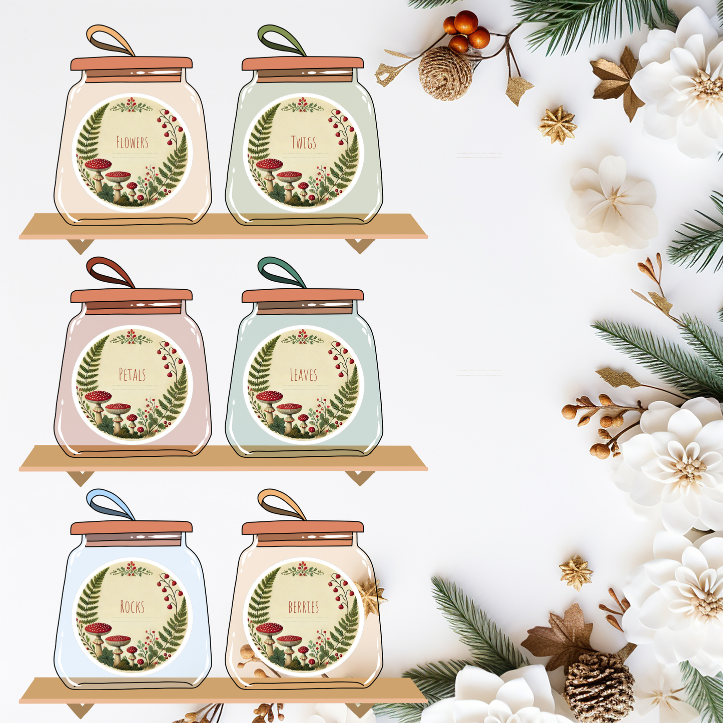 Mud Kitchen Ingredient Labels