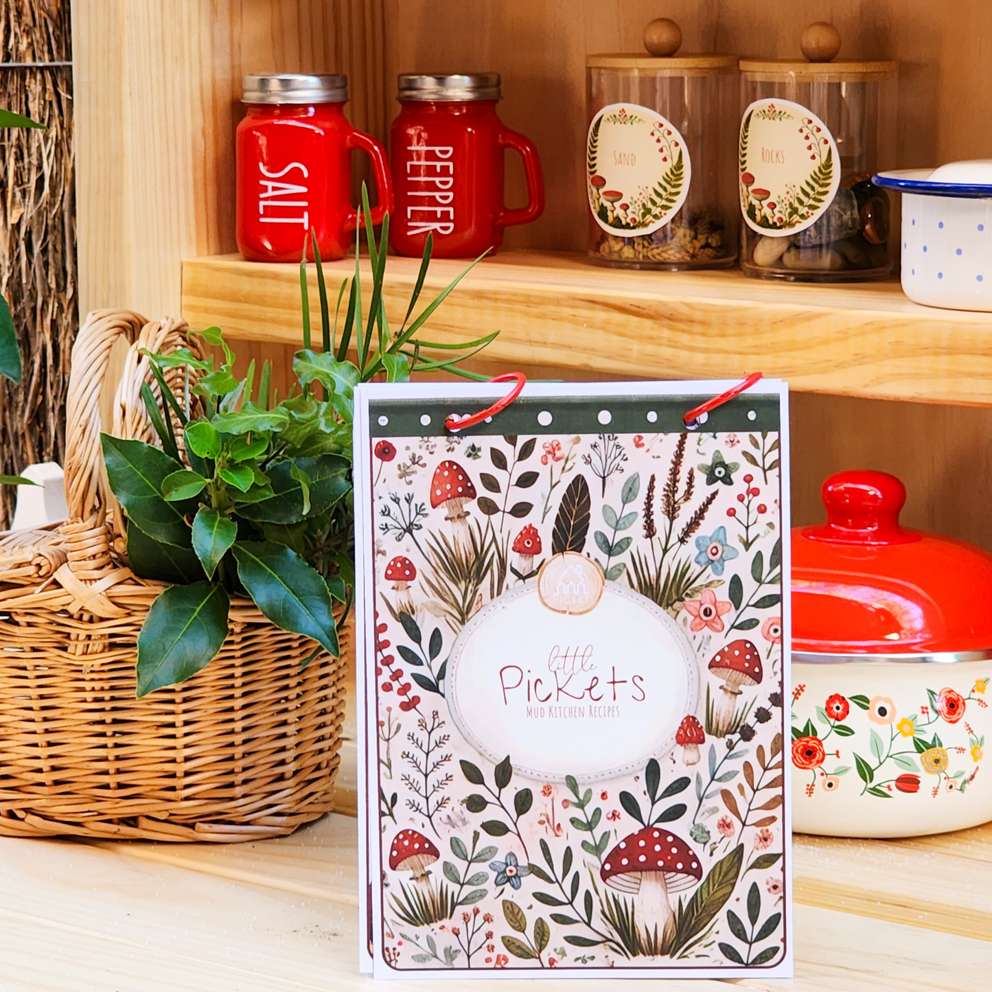 Mud Kitchen Recipe Cards